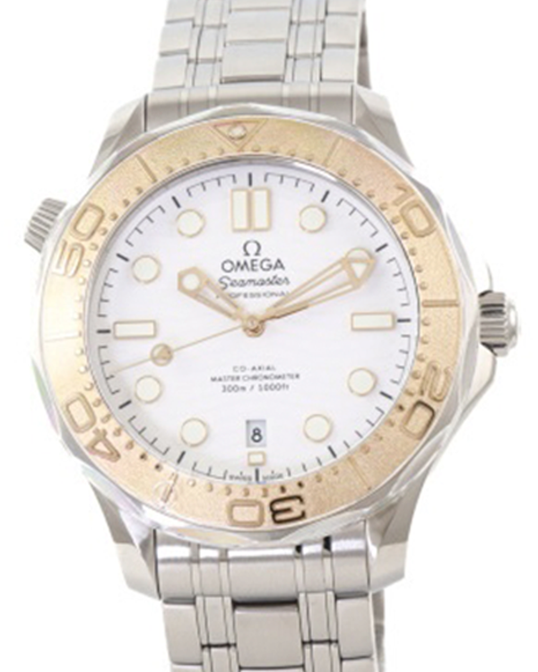 2024 Omega Seamaster Diver 300M "Paris 2024" S.E. 42MM White Dial Steel Bracelet (522.21.42.20.04.001)
