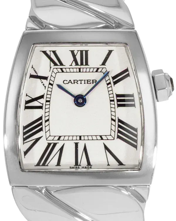 Cartier La Dona 22MM Quartz Silver Dial Steel Bracelet (W660012I)