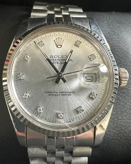 Rolex Datejust 36MM Silver Dial Jubilee Bracelet (16030)