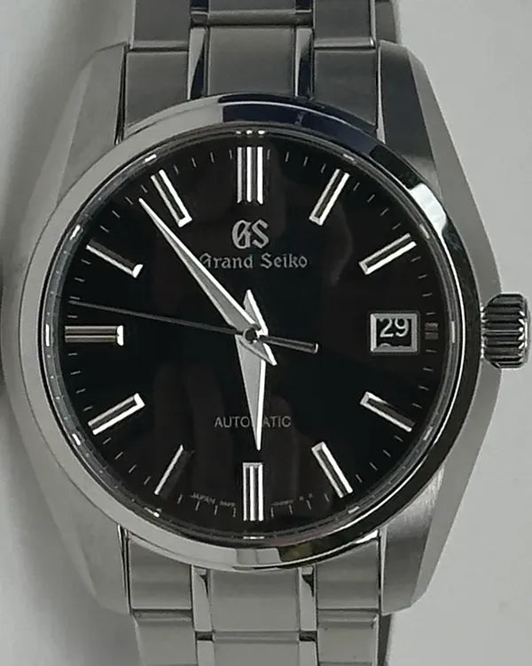 2025 Grand Seiko Heritage Collection 40MM Black Dial Steel Bracelet (SBGR317)