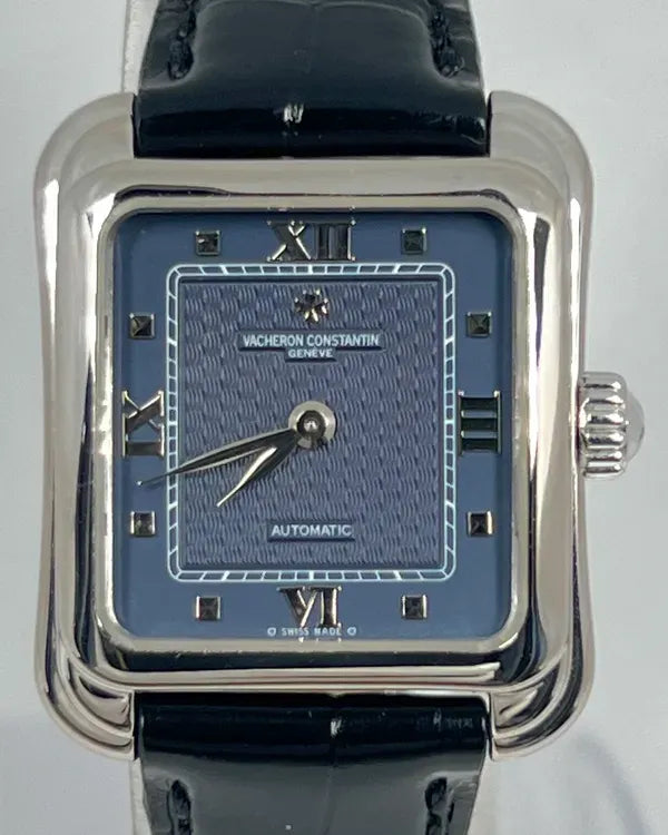 Vacheron Constantin Historiques Toledo 32.2MM Blue Dial Leather Strap (42100/000G-8712)