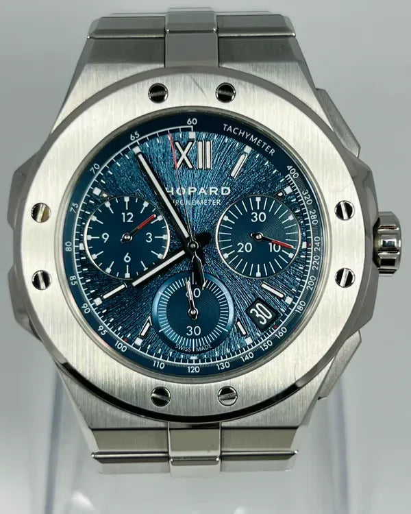 2021 Chopard Alpine Eagle XL 44MM Blue Dial Steel Bracelet (298609-3001)