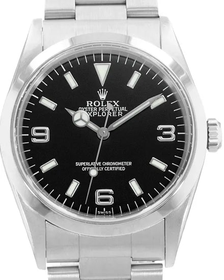 Rolex Explorer 36MM Black Dial Oyster Bracelet (14270)