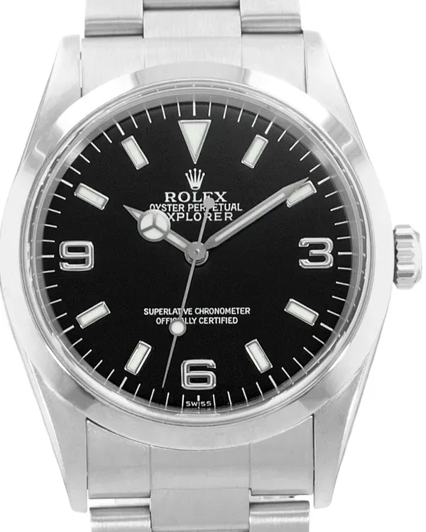Rolex Explorer 36MM Black Dial Oyster Bracelet (14270)