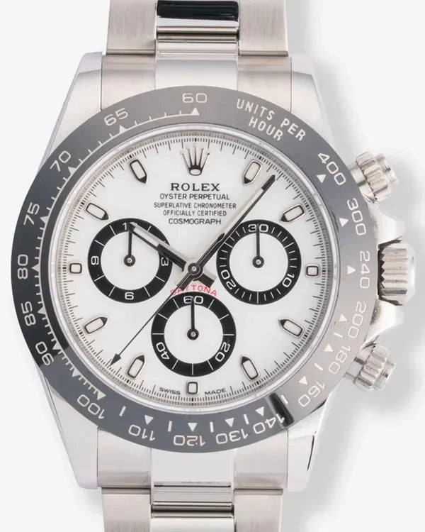 Rolex Cosmograph Daytona "Panda" 40MM White Dial Oyster Bracelet (116500LN)
