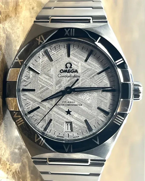 2024 Omega Constellation 41MM Meteorite Dial Steel Bracelet (131.30.41.21.99.001)