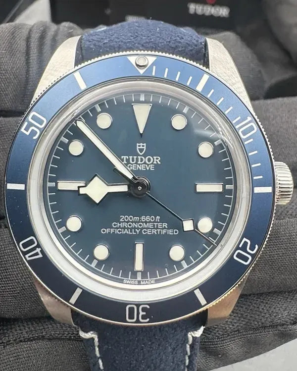 2025 Tudor Black Bay 58' 39MM Blue Dial Leather Strap (79030B)