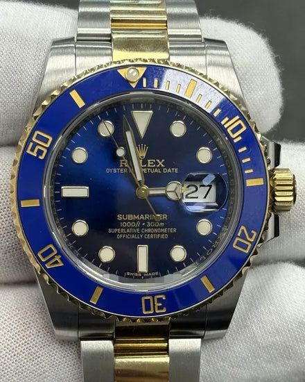 2019 Rolex Submariner "Bluesy" 40MM Blue Dial Two-Tone Oyster Bracelet (116613LB)