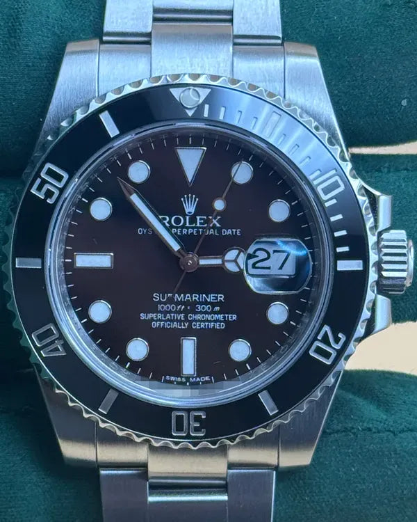 Rolex Submariner Date 40MM Black Dial Oyster Bracelet (116610LN)