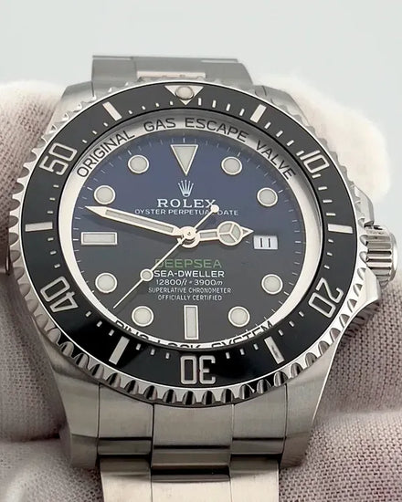 2019 Rolex Sea-Dweller Deepsea "James Cameron" 44MM Blue Dial Oyster Bracelet (126660)