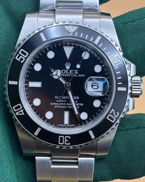 2014 Rolex Submariner Date 40MM Black Dial Oyster Bracelet (116610LN)