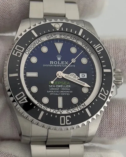2021 Rolex Sea-Dweller Deepsea "James Cameron" 44MM Blue Dial Oyster Bracelet (126660)