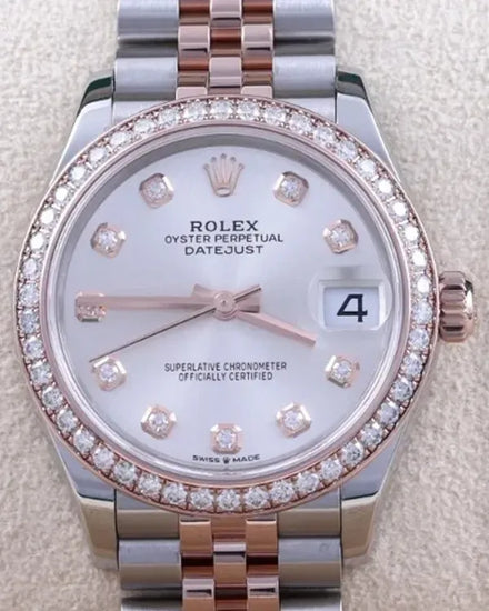 2023 Rolex Datejust 31MM Silver Dial Two-Tone Super Jubilee Bracelet (278381RBR)