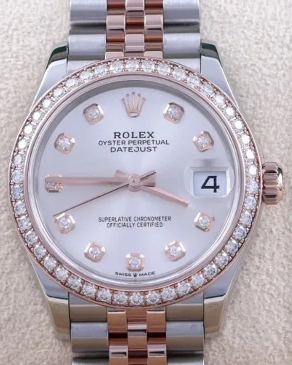 2023 Rolex Datejust 31MM Silver Dial Two-Tone Super Jubilee Bracelet (278381RBR)