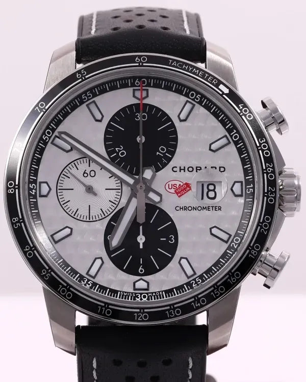 2025 Chopard Mille Miglia GTS "California Limited Edition"44MM Silver Dial Rubber Strap (168571-3013)