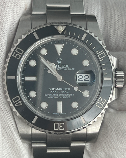 2020 Rolex Submariner Date 40MM Black Dial Oyster Bracelet (116610LN)