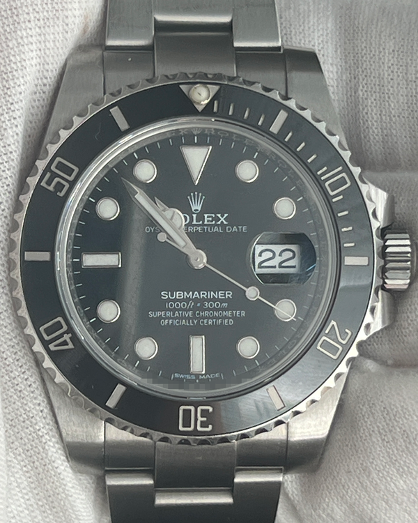 2020 Rolex Submariner Date 40MM Black Dial Oyster Bracelet (116610LN)