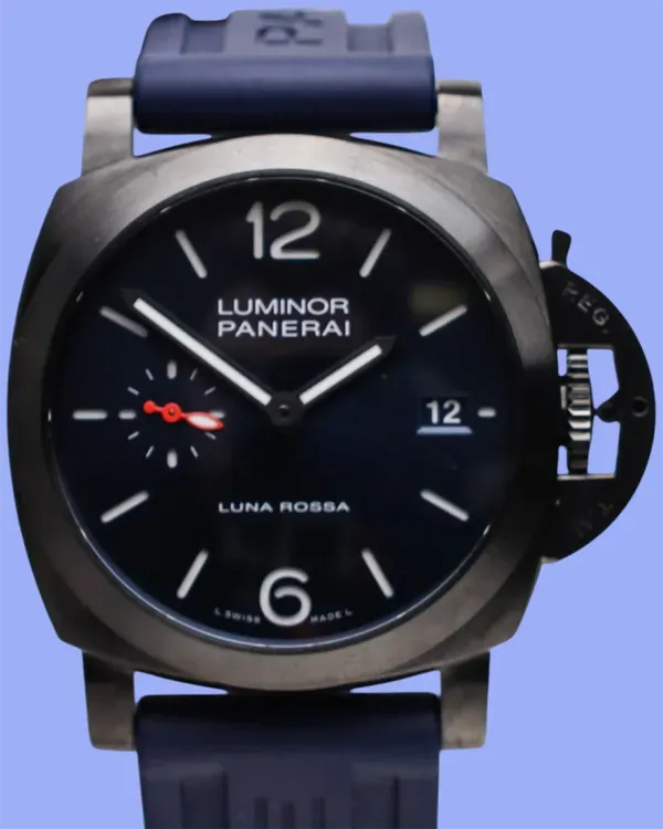 2024 Panerai Luminor Quaranta 40MM Blue Dial Textile Strap (PAM01408)