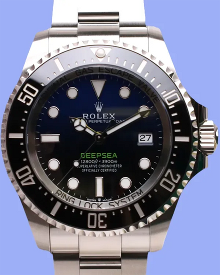 2025 Rolex Sea-Dweller Deepsea "James Cameron" 44MM Blue Dial Oyster Bracelet (136660)