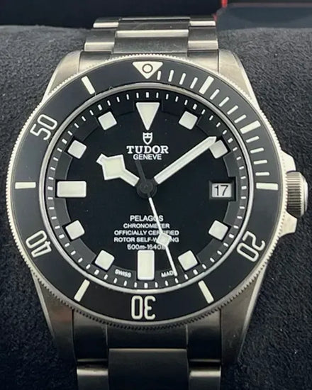 2021 Tudor Pelagos 42MM Black Dial Titanium Bracelet (25600TN)