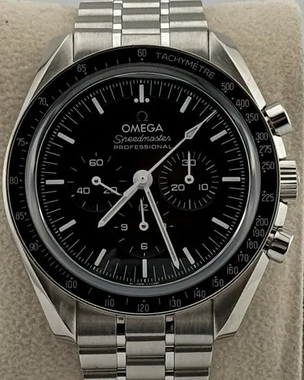 2024 Omega Speedmaster Professional Moonwatch 42MM Black Dial Steel Bracelet (310.32.42.50.01.002)
