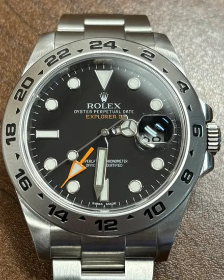2016 Rolex Explorer II 42MM Black Dial Oyster Bracelet (216570)