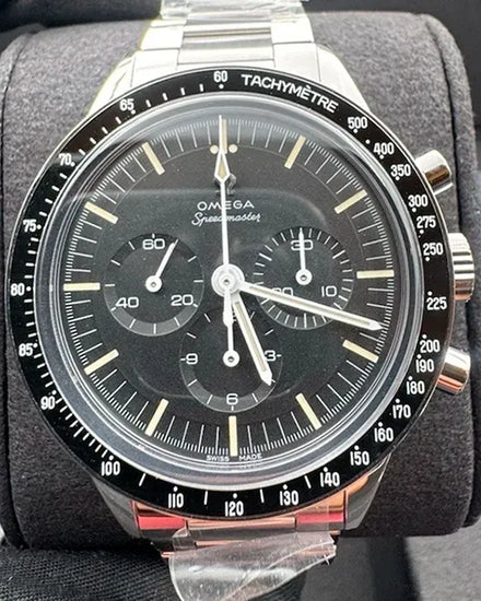 2025 Omega Speedmaster Calibre 321 39.7MM Black Dial Steel Bracelet (311.30.40.30.01.001)