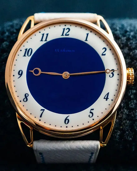 De Bethune DB25 Midnight Blue 44MM Blue Dial Leather Strap (DB25XPARV2)