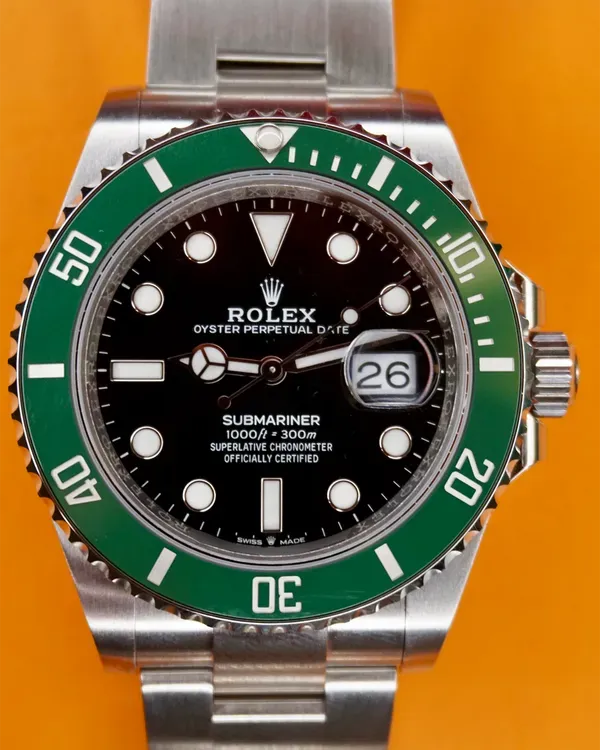 (SR) 2021 Rolex Submariner Date "Starbucks" 41MM Black Dial Oyster Bracelet (126610LV)