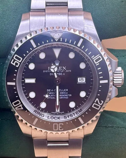 2012 Rolex Sea-Dweller Deepsea 44MM Black Dial Oyster Bracelet (116660)