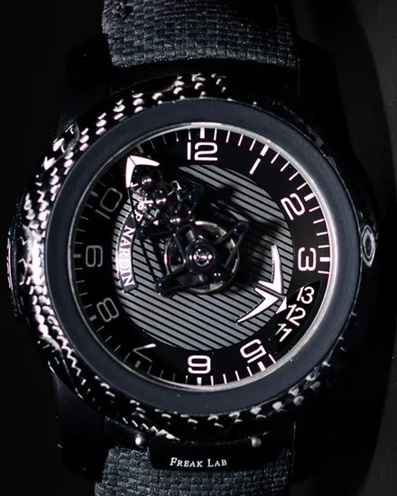 2016 Ulysse Nardin Freak Lab L.E. 45MM Black/Silver Dial Textile  (2103-138)