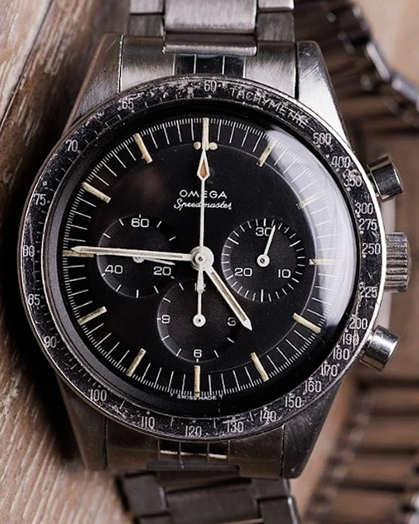 1968 Omega Speedmaster "Ed White" 39MM Black Dial Steel Bracelet (105.003-64)