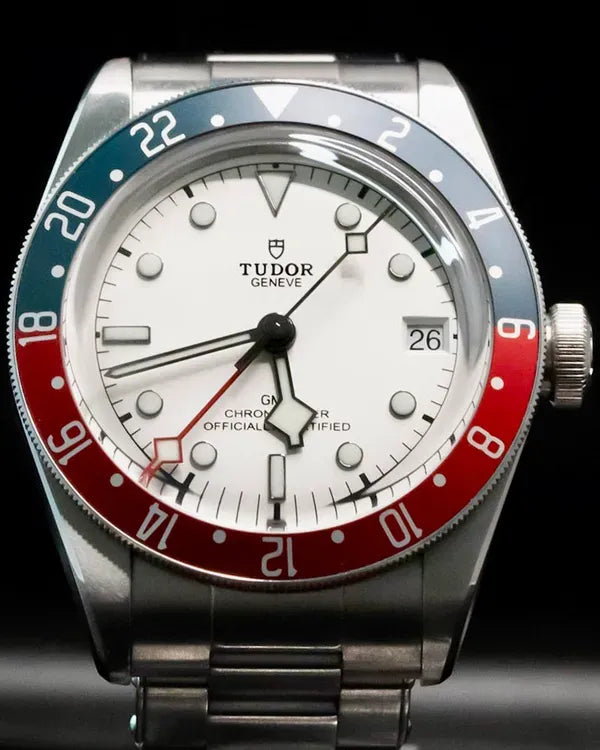 2023 Tudor Black Bay GMT "Pepsi" 41MM White Dial Steel Bracelet (M79830RB-0010)