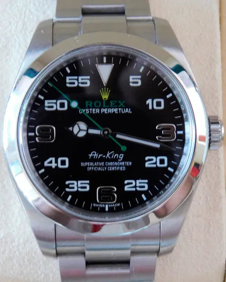 2018 Rolex Air-King 40MM Black Dial Oyster Bracelet (116900)