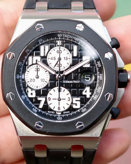 2013 Audemars Piguet Royal Oak Offshore Chronograph 42MM Black Dial Rubber Strap (25940SK.OO.D002CA.03)