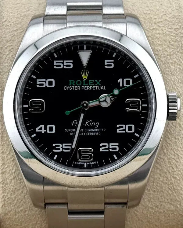 2016 Rolex Air-King 40MM Black Dial Oyster Bracelet (116900)