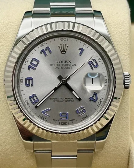 Rolex Datejust II 41MM Silver Dial Oyster Bracelet (116334)