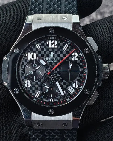 Hublot Big Bang 41MM Black Dial Rubber Strap (342.SB.131.RX)
