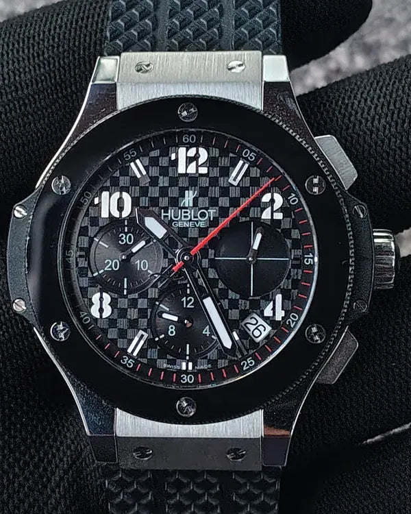 Hublot Big Bang 41MM Black Dial Rubber Strap (342.SB.131.RX)