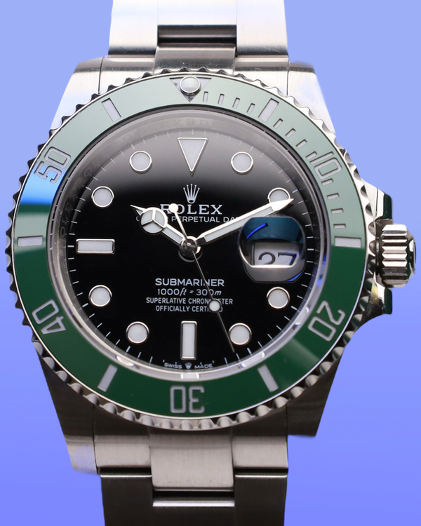 Rolex Submariner Date 41MM Black Dial Aftermarket Steel Bracelet (126610)