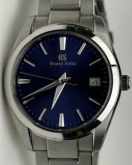 2022 Grand Seiko Heritage 37MM Quartz Blue Dial Steel Bracelet (SBGX265)
