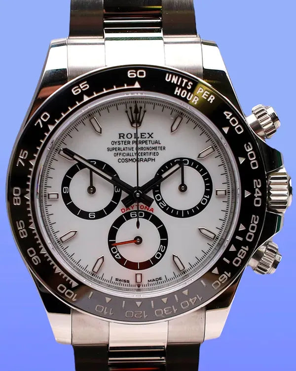 2025 Rolex Cosmograph Daytona "Panda" 40MM White Dial Oyster Bracelet (126500LN)