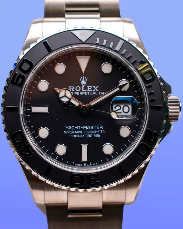 2025 Rolex Yacht-Master 42MM Black Dial Titanium Oyster Bracelet (226627)