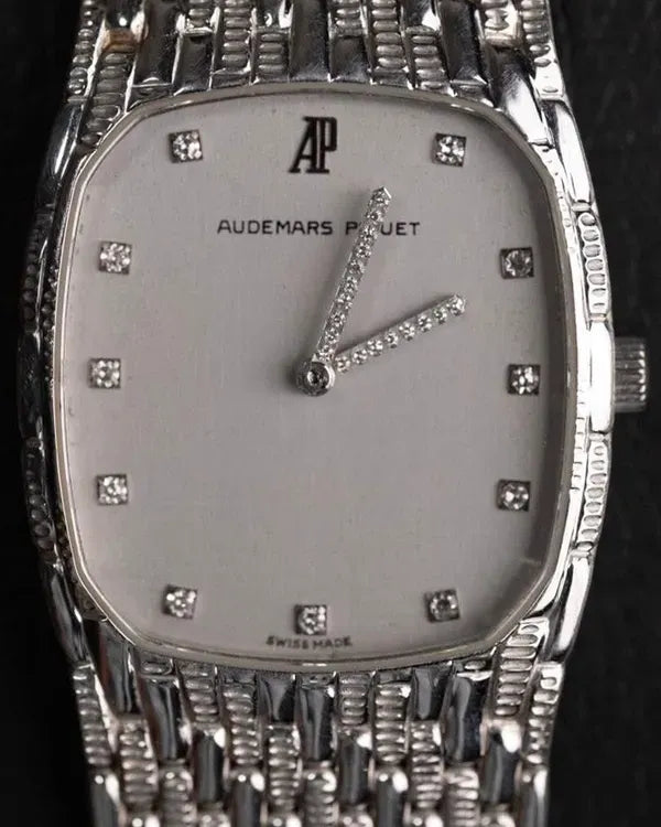Audemars Piguet Cobra 32MM Grey Dial White Gold Bracelet (5271BC)