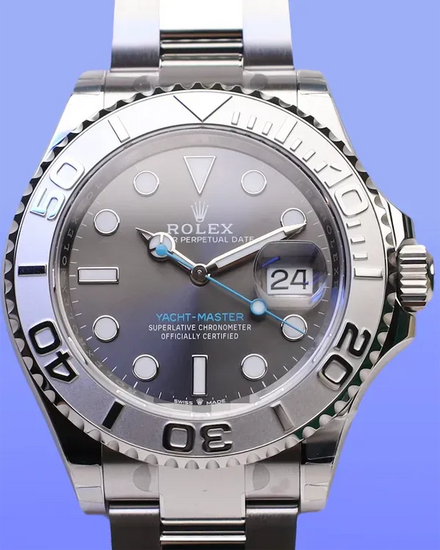 2025 Rolex Yacht-Master 40MM Rhodium Dial Oyster Bracelet (126622)