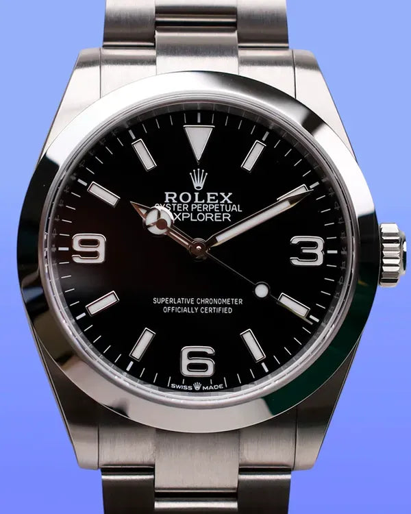 2025 Rolex Explorer 40MM Black Dial Oyster Bracelet (224270)
