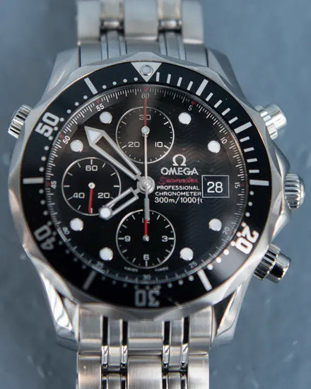 Omega Seamaster Diver 300M 41.5MM Black Dial Steel Bracelet (213.30.42.40.01.001)