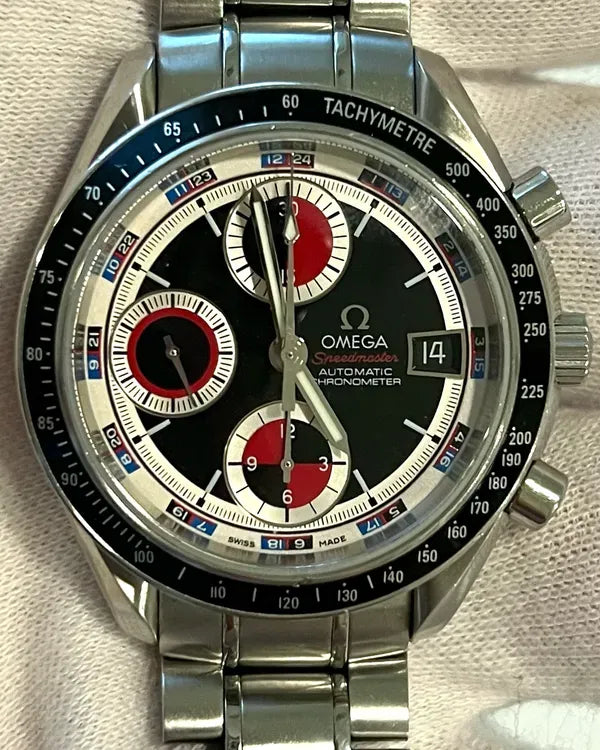 2008 Omega Speedmaster Date 40MM Black Dial Steel Bracelet (3210.52.00)