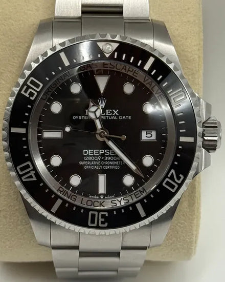 2024 Rolex Sea-Dweller Deepsea 44MM Black Dial Oyster Bracelet (136660)