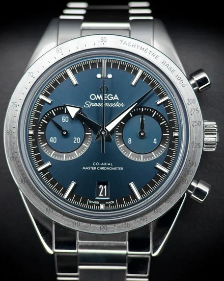 2022 Omega Speedmaster '57 40.5MM Blue Dial Steel Bracelet (332.10.41.51.03.001)